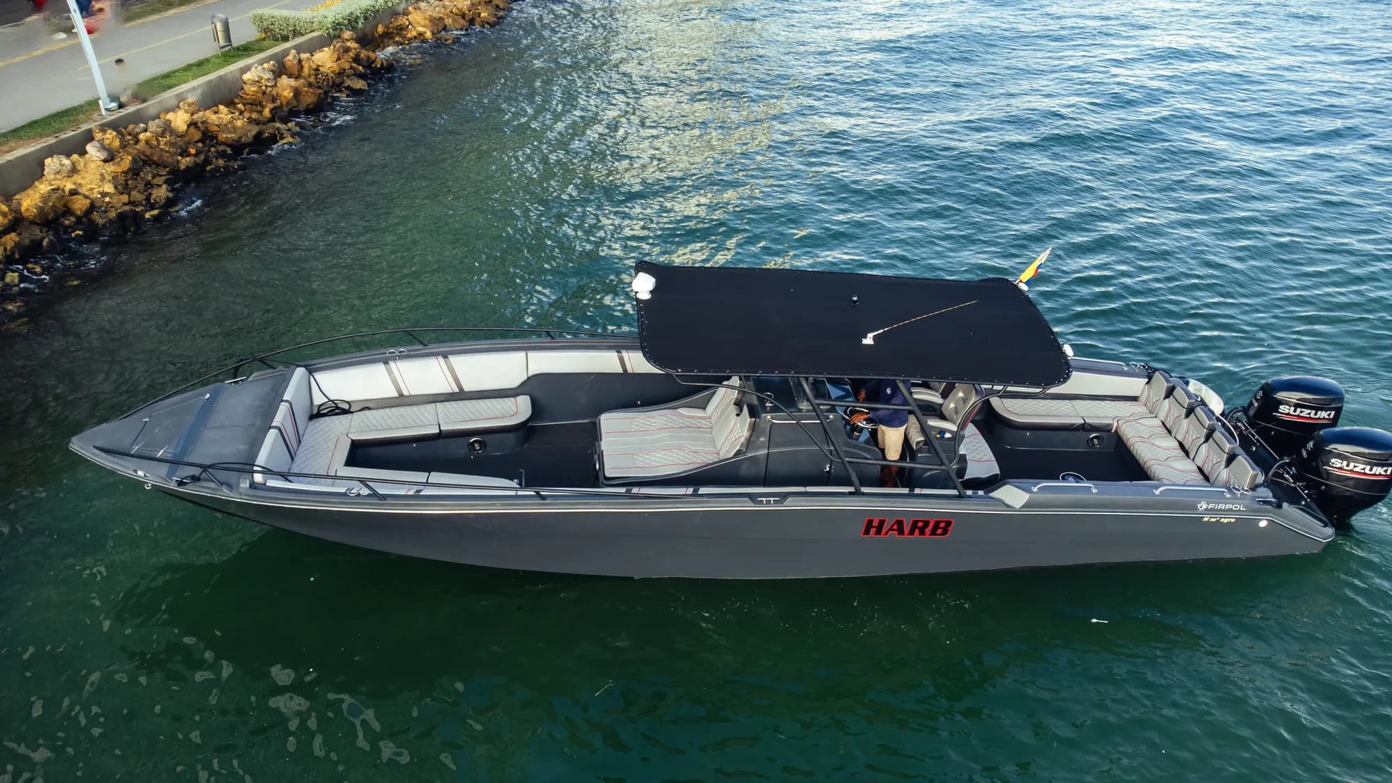 Lancha Harb Speedboat Firpool 42ft en Cartagena