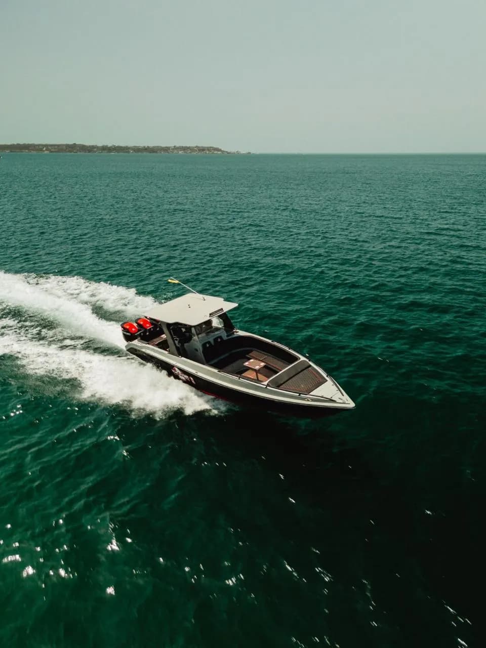 MOTOMARLIN 40 pies con 3 motores en el Caribe - Cartagena de Indias